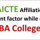 Why AICTE Approved College for MBA