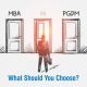 MBA Vs PGDM