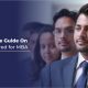 Skills Required for MBA Students