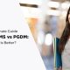 MBA vs MMS vs PGDM - Which is Better